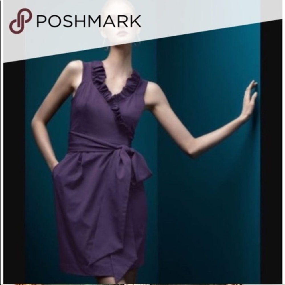 DIANE VON FURSTENBERG PURPLE DRESS 💜